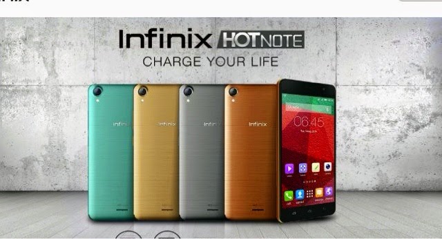 Infinix Hot Note Price in Nigeria & Specs